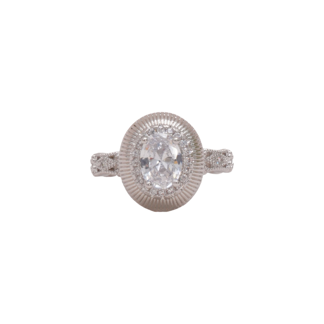 Éternelle Simple · Crystal Filigree Ring
