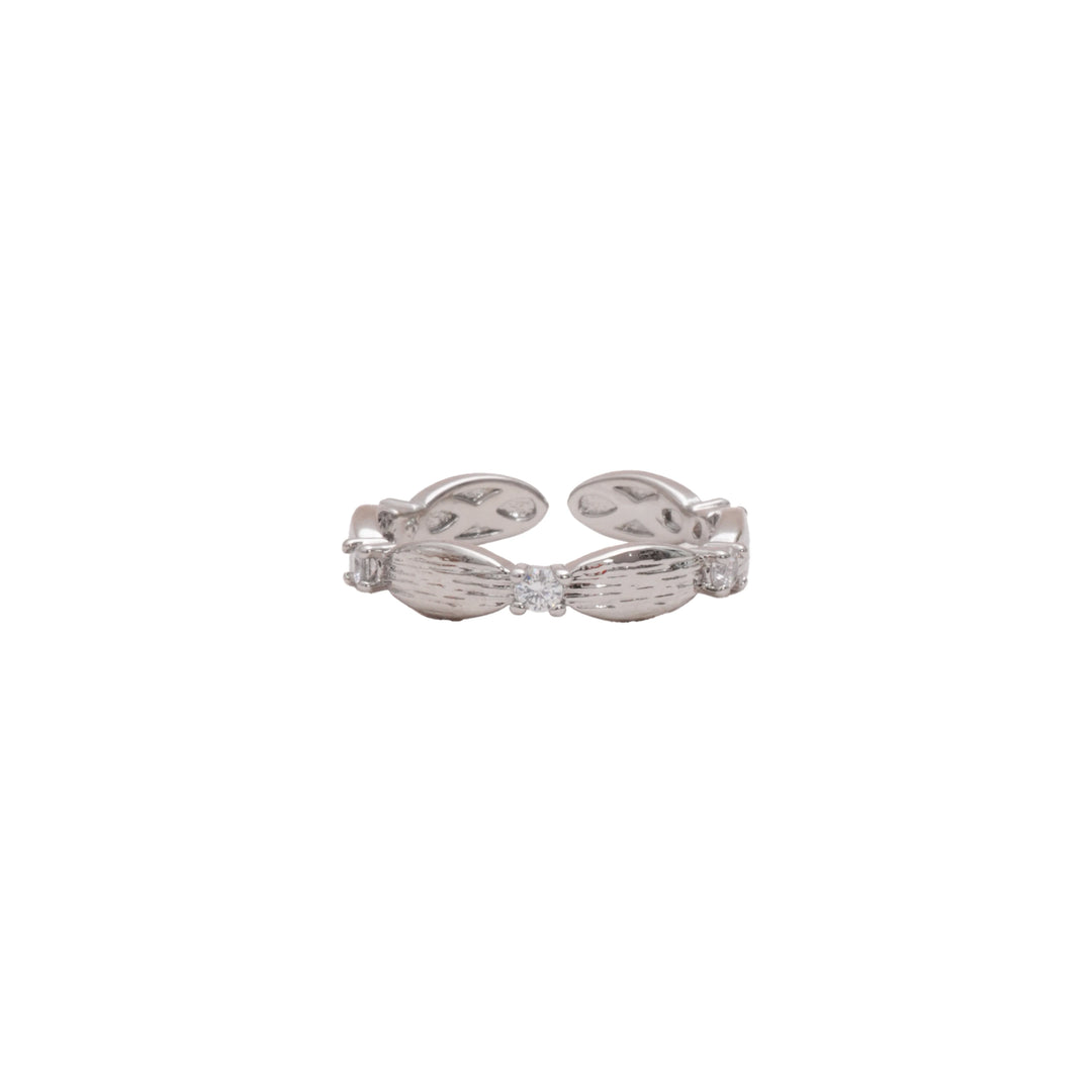 Éternelle Simple · Engraved Crystal Ring