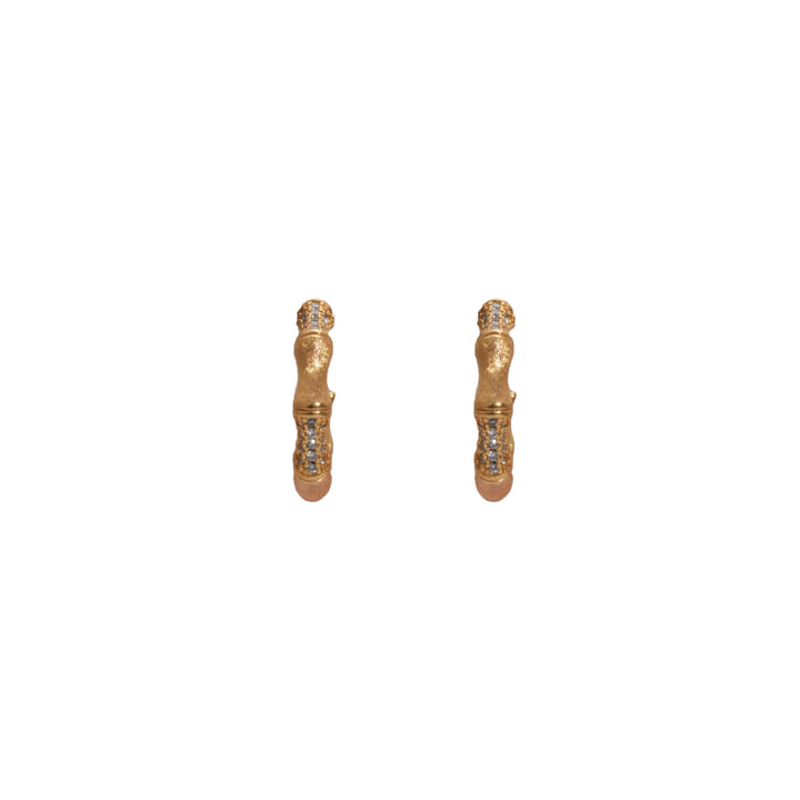 Éternelle Simple · Bamboo Node Earrings