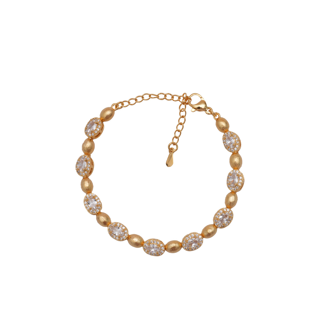 Éternelle Simple · Bead Halo Link Bracelet