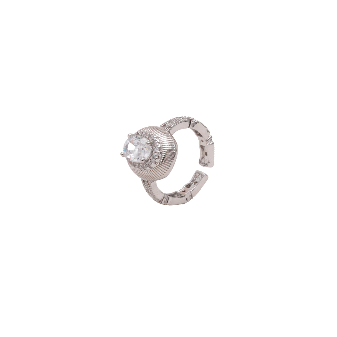 Éternelle Simple · Crystal Filigree Ring