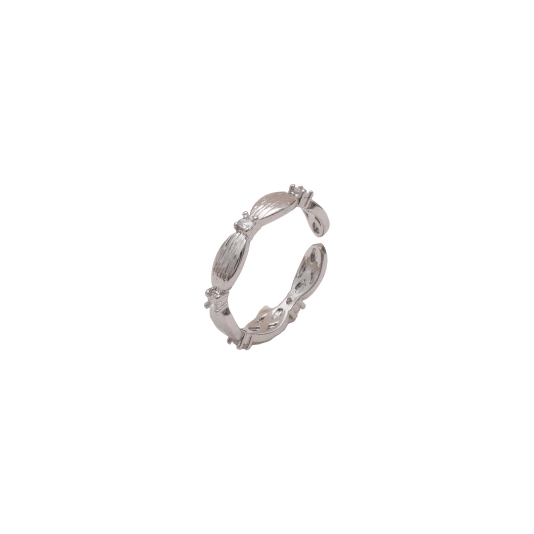 Éternelle Simple · Engraved Crystal Ring