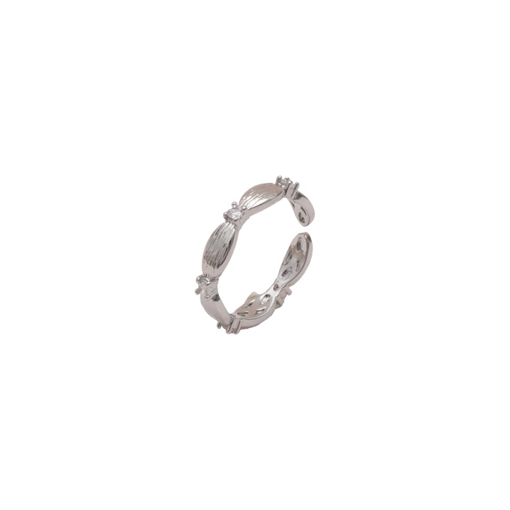 Éternelle Simple · Engraved Crystal Ring