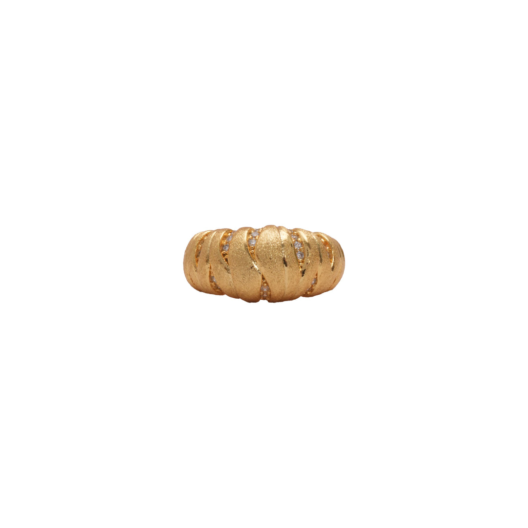 Éternelle Simple · Braided Twist Ring