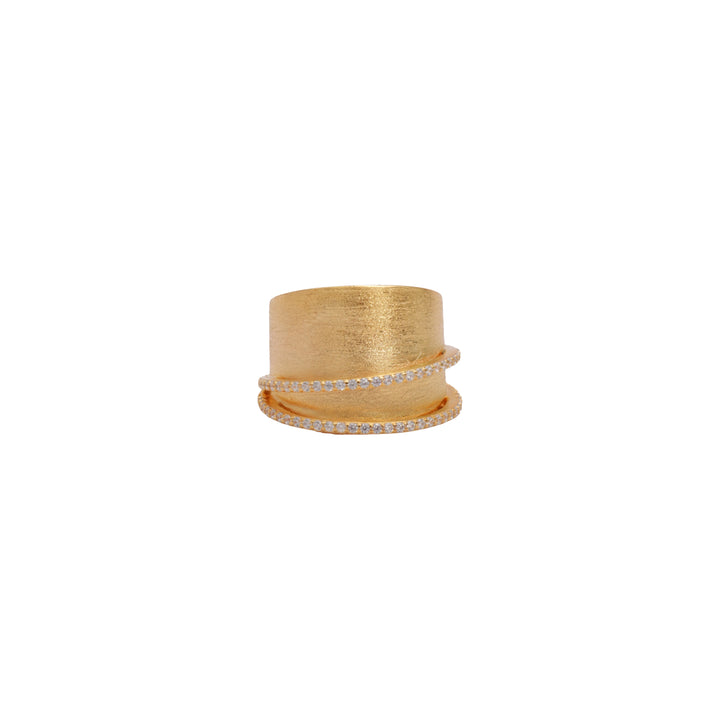 Éternelle Simple · Textured Chunky Ring