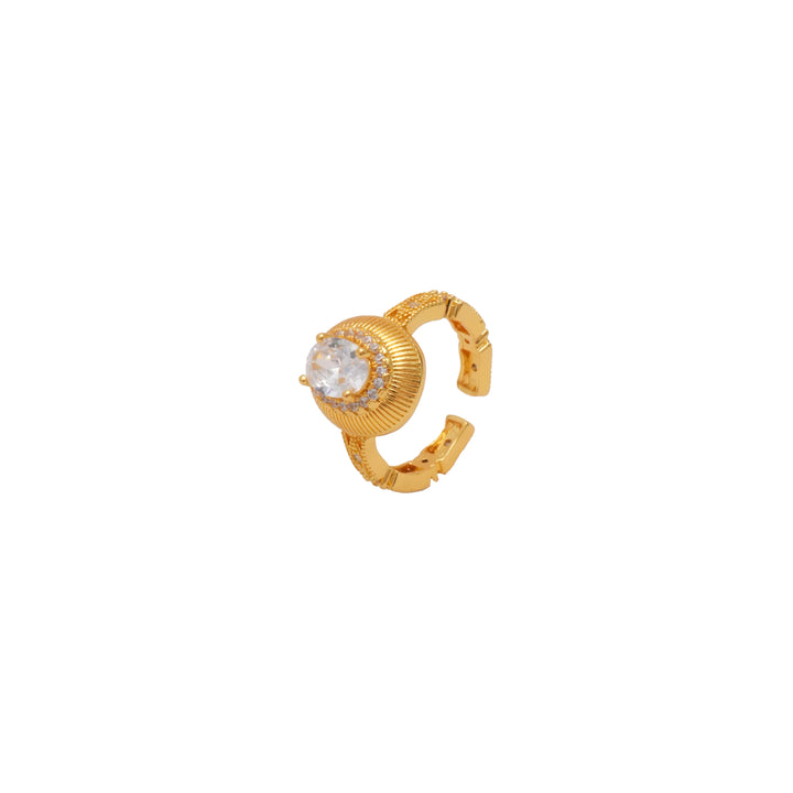 Éternelle Simple · Crystal Filigree Ring