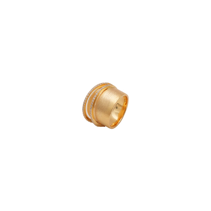 Éternelle Simple · Textured Chunky Ring