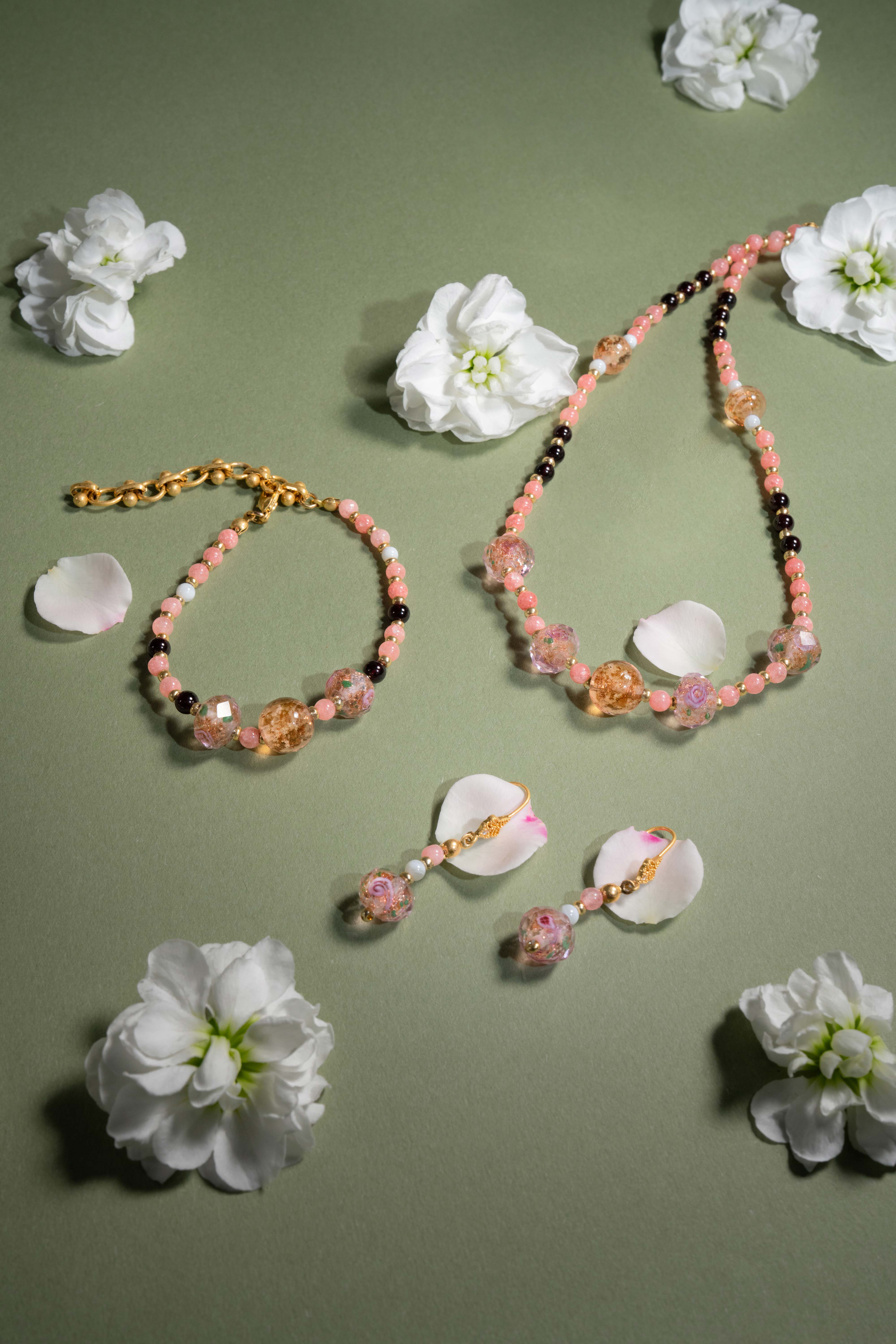 Oriental inspired jewelry collection featuring elegant collection and timeless Asian aesthetic craftsmanship
