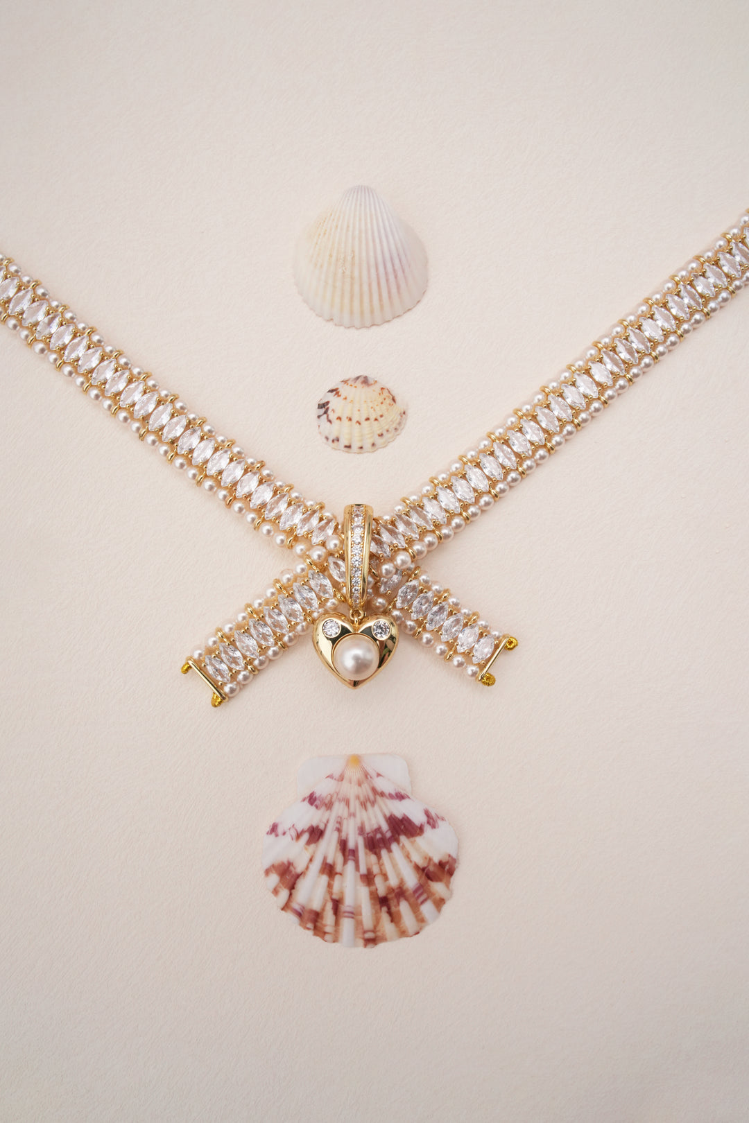 Luxury oriental necklace collection combining minimalist design with traditional Asian aesthetics